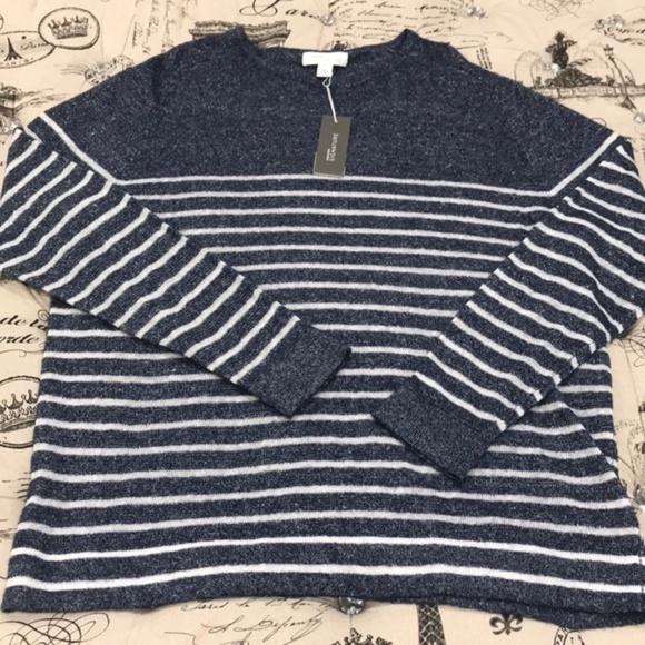 Nordstrom Signature Navy Dusk Marl Stripe - Picture 5 of 5